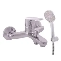 Vaňová batéria RAV Slezák VICTORIA so sprchovacím setom 100 mm chróm VI254.0/1