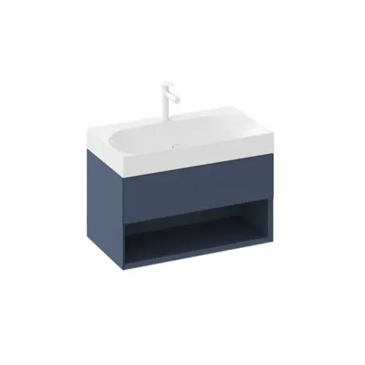 Ravak Lite skrinka pod umývadlo bez umývadla 80 x43x45 cm deepsea blue X000001863