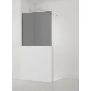 Sprchová zástěna SAT Walk-in 120x100 cm na nižšiu priečku SATBWIS120KSPR