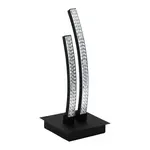 LED stolová lampa Eglo LEJIAS čierna 99804