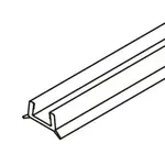 Náhradný diel spodný profil SAT TEX BB chróm NDSATTEXQBBCR2080