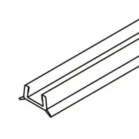 Náhradný diel spodný profil SAT TEX BB chróm NDSATTEXQBBCR2080