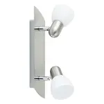 Eglo Enea osvetlenie 7 cm sklo matné matný nikel 90984