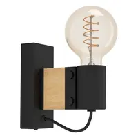 Nástenné svietidlo Eglo BAILRIGG čierna 43903