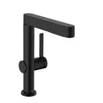 Hansgrohe Finoris umývadlová batéria s vyťahovacou spŕškou, 2 prúdy matná čierna 76063670