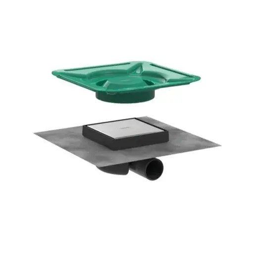 Hansgrohe RainDrain Spot vpusť nerez nerez 56112800