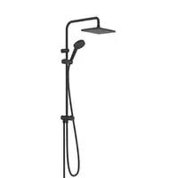 Hansgrohe Vernis Shape sprchový systém na stenu bez batérie čierny mat 26282670