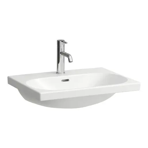 Laufen Lua umývadlo 60x46 cm otvor pre batériu uprostred H8100830001041