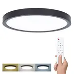 LED stropné svetlo Solight čierna WO8018