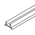 Náhradný diel spodná lišta SAT TEX BB čierna NDSATTEXDBBC23140