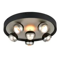 Stropné svetlo Trio Select Orbit nikel 644410607