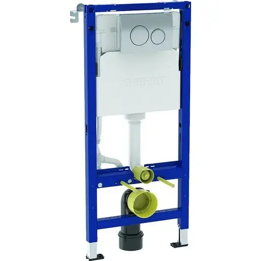 Geberit Duofix nádržka do ľahkých stien k wc s tlačidlom chróm lesk 458.134.21.3