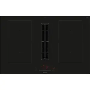 Indukčná varná doska Siemens s odsávaním 80 cm inštalácia na pracovnú dosku bez rámčeka ED811HQ26E