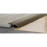 Lišta prechodová Havos bronz, hliník elox, dĺžka 90 cm, výška hrany 8 mm, LP3ALEBR90