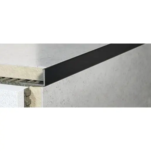 Lišta ukončovací "L" Havos, hliník komaxit, dĺžka 250 cm, ALKMC9250