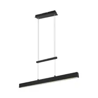 LED závesné osvetlenie Reality Paros čierna R32043132