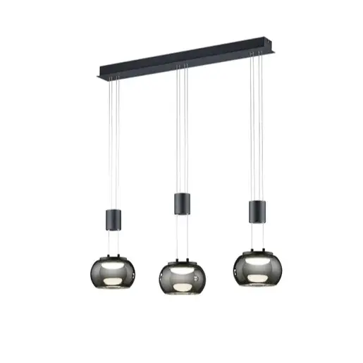 Trio Madison led závesné osvetlenie čierna 342010332 TR342010332