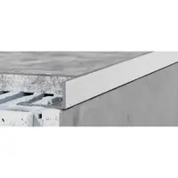 Lišta ukončovací "L" Havos, hliník elox, dĺžka 250 cm, výška hrany 6 mm, ALE6250O