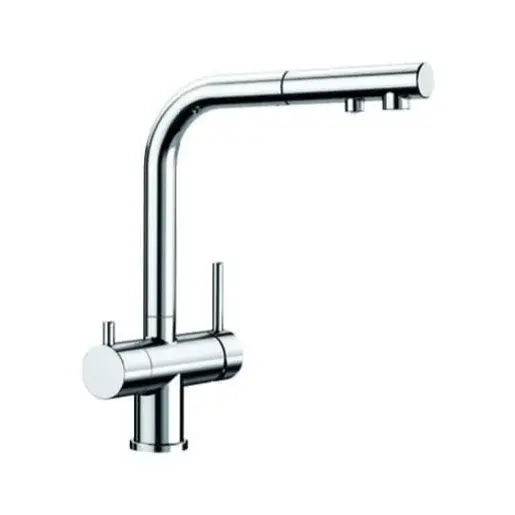 Blanco Fontas-S II drezová batéria s vyťahovacou sprškou chróm 525198