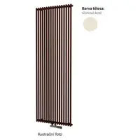 Isan Aruba radiátor pre ústredné vytápění, 180x30 cm, slonová kosť DARU18000300SKS