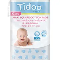 Tidoo Care BIO Ultra jemné bavlněné čisticí tampony 50 ks