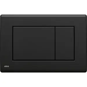 Ovládacie tlačidlo Alca plast čierna mat M278