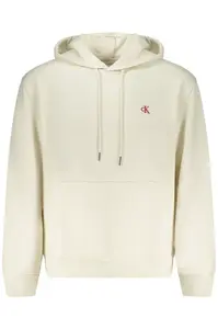 CALVIN KLEIN MEN'S ZIP-UP SWEATSHIRT WHITE