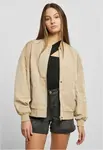 Dámská recyklovaná bunda oversized Light Bomber Unionbéžová