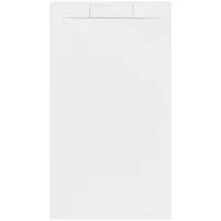 Sprchová vanička obdĺžniková SAT Fusion 140x80 cm liaty mramor Blanco SATFU14080BL