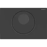 Geberit Sigma10 ovládacie tlačidlo oceľ čierna matná 115.856.16.6