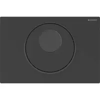 Geberit Sigma10 ovládacie tlačidlo oceľ čierna matná 115.856.16.6