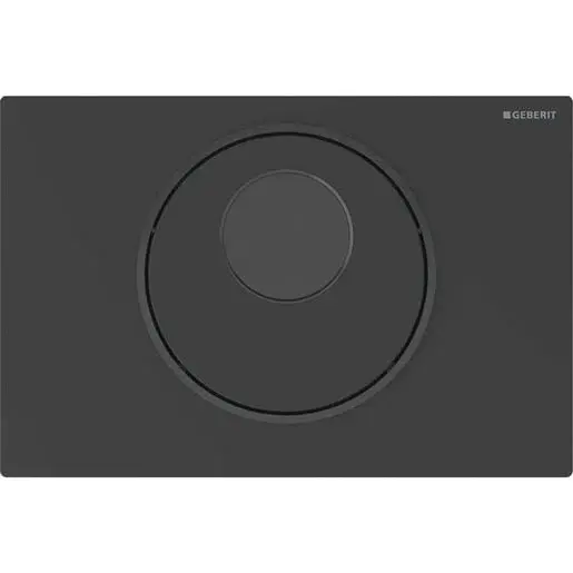 Geberit Sigma10 ovládacie tlačidlo oceľ čierna matná 115.856.16.6