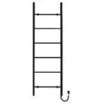 HOPA Primavera elektrický vešiak na uteráky 160x50 cm čierny matný RADPRI501631