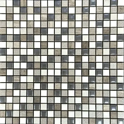Mozaika Premium Mosaic mix barev 30x30 cm lesk MOSMSK7
