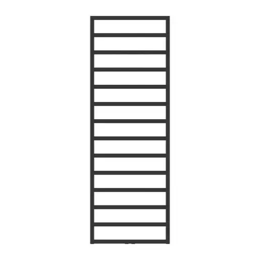 HOPA Perth kombinovaný radiátor 172x50 cm čierny matný RADPER501731SP