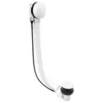 Polysan Marble vaňový automat biela abs/mosadz 11042.10