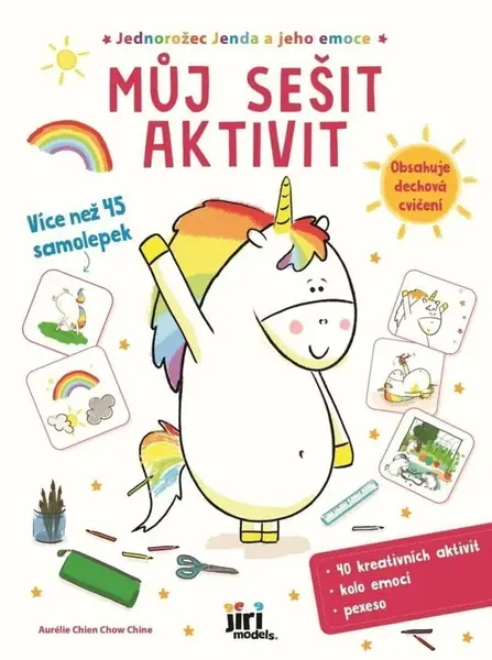 Můj sešit aktivit - Jednorožec Jenda