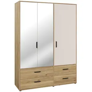 Šatní skříň Mokkaro MOKS838-M802 1D2LUD4SZ