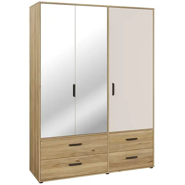 Šatní skříň Mokkaro MOKS838-M802 1D2LUD4SZ