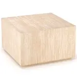 Konferenčný stolík Travertino štvorcový travertín