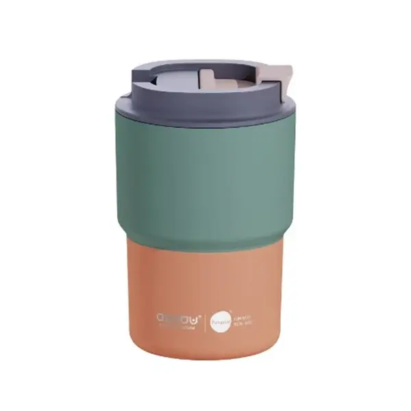 ASOBU MINI PICK-UP cestovní termohrnek PASTEL GREEN 350ml