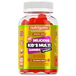 Nutrigums Kids Multi Vitality 60 želé - malina