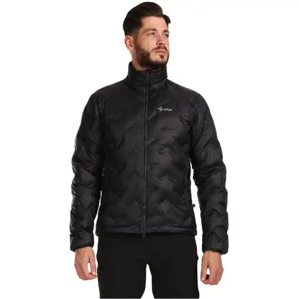 KILPI PAPILON Pánská zateplená bunda, černá, velikost