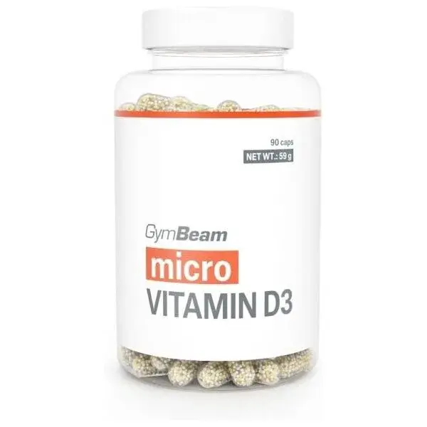 GymBeam MICRO VITAMÍN D3 - 90 TAB Vitamín, , veľkosť