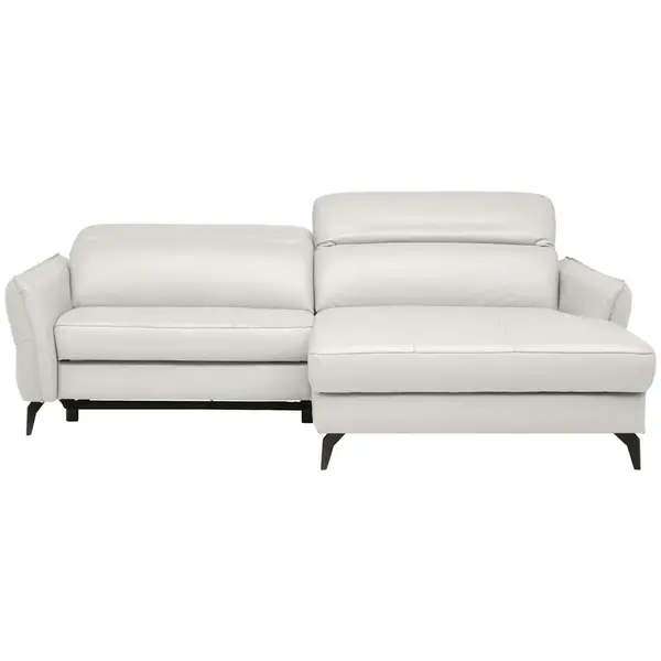 Celina Home ROHOVÁ SEDAČKA, kůže, krémová