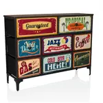 MID.YOU KOMODA, vícebarevná,