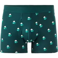 CELIO XMIBOCACAO Pánske boxerky v darčekovom balení, tmavo zelená, veľkosť