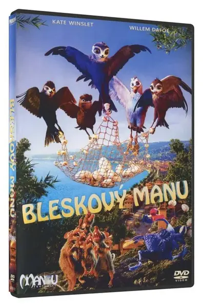 V oblacích (Bleskový Manu) (DVD) - DOVOZ (SK) - CZ dabing