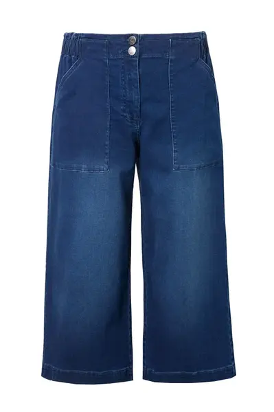 Ulla Popken Džínsy 'Rose'  tmavomodrá