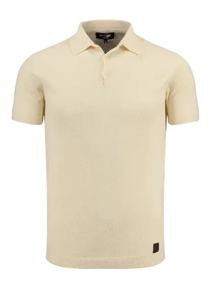 Key Largo Tričko 'INDUSTRY'  krémová